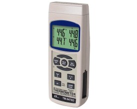 Termometro DATA LOGGER a 4 canali TM 947 SD