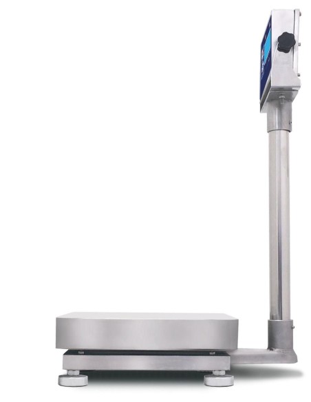 Vista laterale bilancia WBS inox