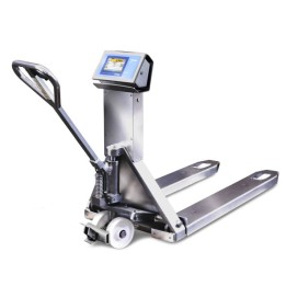 Transpallet Pesatore in acciaio inox AISI316