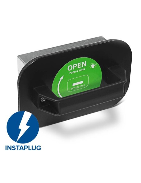 Batteria ricaricabile estraibile con connettore ad innesto rapido INSTAPLUG