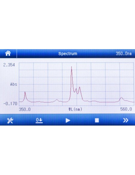 analisi spettrale spettrofotometro UV-31 SCAN