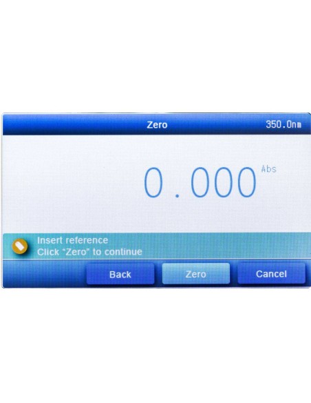 Creazione metodo con Spettrofotometro Onda UV-31 SCAN