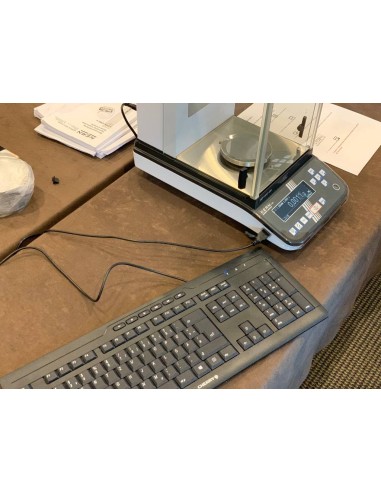 Bilancia Analitica KERN ABP gestione operatori da keypad