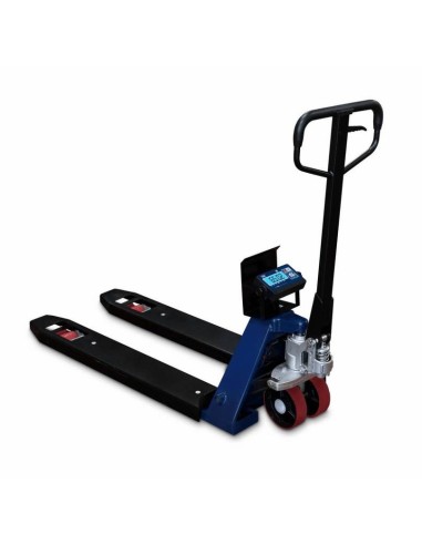 Transpallet con bilancia TPR vista frontale