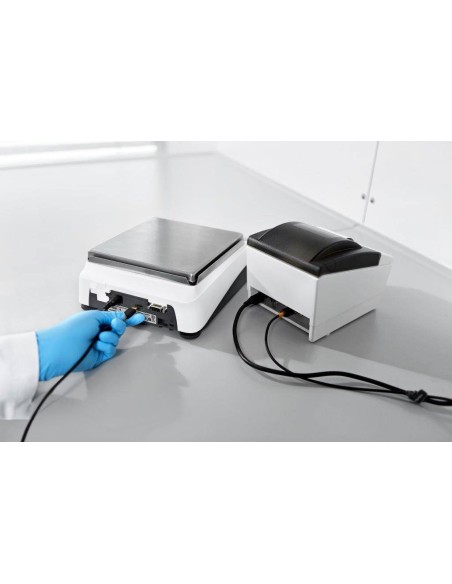 Bilancia Sartorius ENTRIS II collegata a stampante opzionale