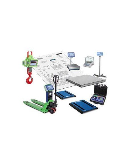 Servizio di Certificazione della taratura per Pesa Assi