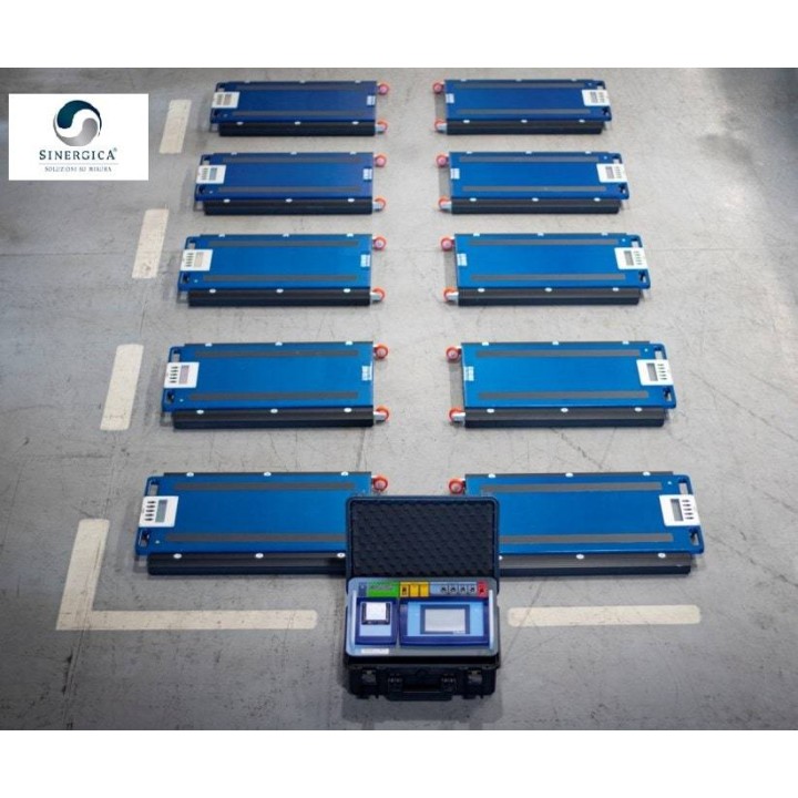 Pesa modulare 100 ton a 10 piastre