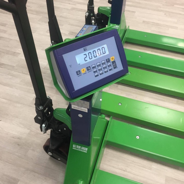 Display girevole Transpallet Pesatore TPWP
