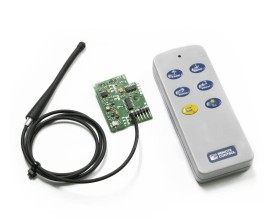 Telecomando in radiofrequenza per indicatori di peso