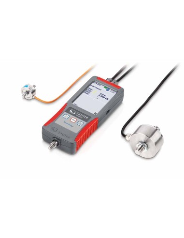 Dinamometro SAUTER FS con due sensori collegati