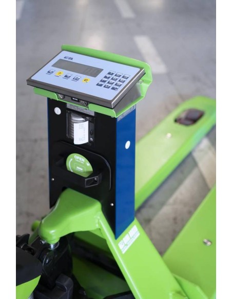 Transpallet TPWE-FORCE 2023 dettaglio stampante