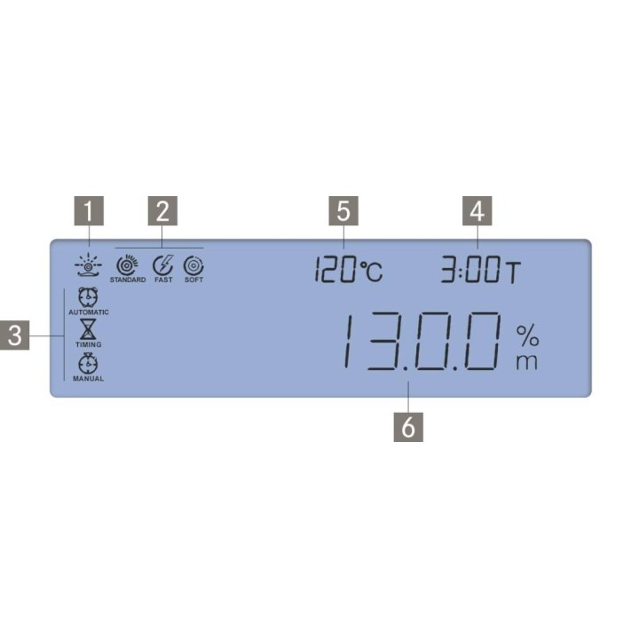 Display grafico Termobilancia Kern DAB 100-3