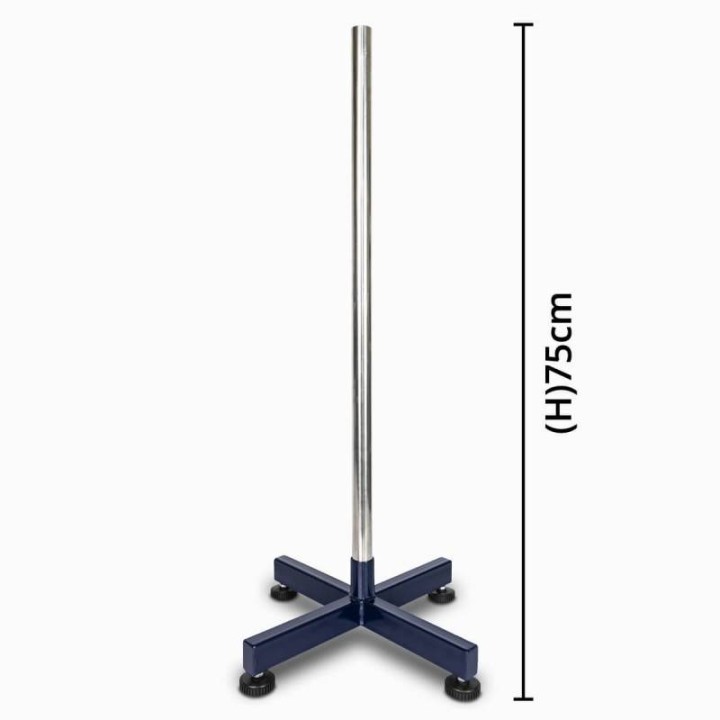Stand in acciaio inox per indicatori - Altezza 75 cm