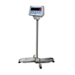 Colonna in acciaio INOX Per indicatori di peso h 917 mm