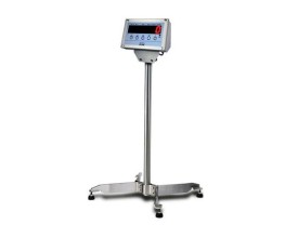 Colonna in acciaio INOX Per indicatori di peso h 917 mm