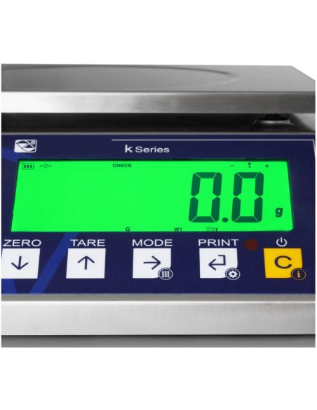Bilancia elettronica inox compatta KSD