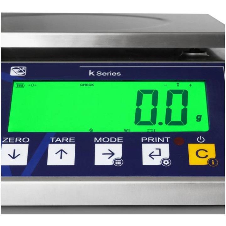 Bilancia elettronica inox compatta KSD