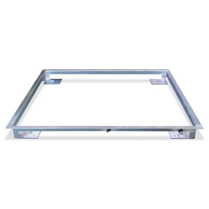 TELAIO DA INFOSSARE IN ACCIAIO ZINCATO PER PIATTAFORMA 1500x1500mm