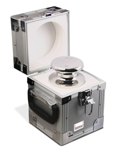 Peso OIML E2 da 5 e 10 kg + custodia alluminio