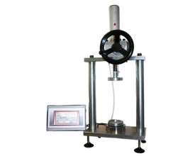 Stativo dinamometrico per collaudo molle