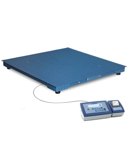 Bilancia da pavimento con stampante FLK