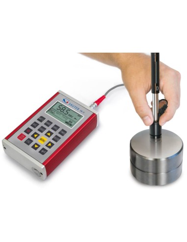 Durometro SAUTER HK-DB con blocco di calibrazione di serie