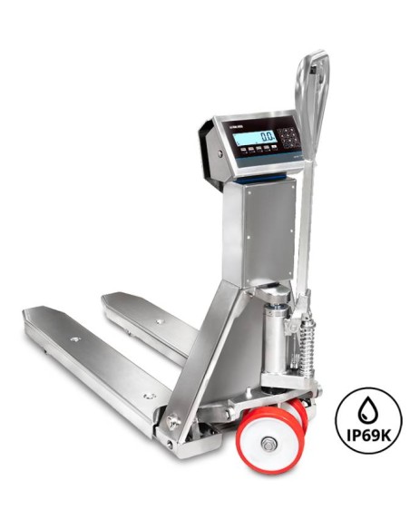 Transpallet con bilancia TP HYGIENX IP69K