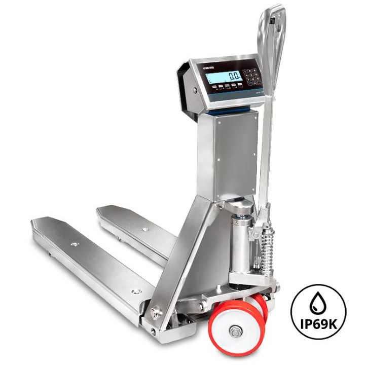 Transpallet con bilancia TP HYGIENX IP69K