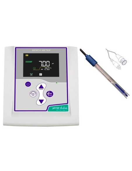 Phmetro PH 50 con elettrodo XS 201 T