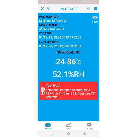 APP VERIGO SCHERMATA