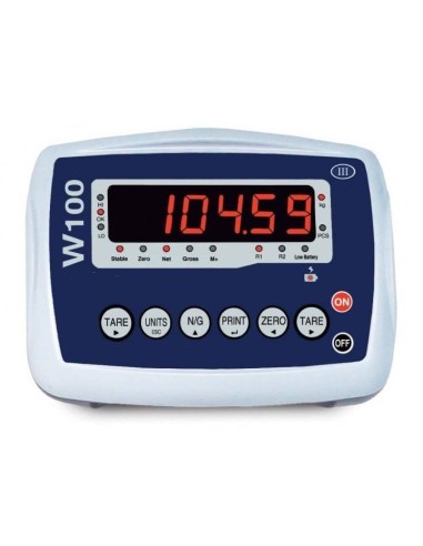 Terminale in dotazione bilancia 500 kg serie W500