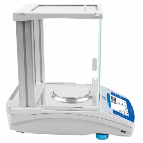 Bilancia Radwag AS X2 PLUS 0.1mg vista laterale