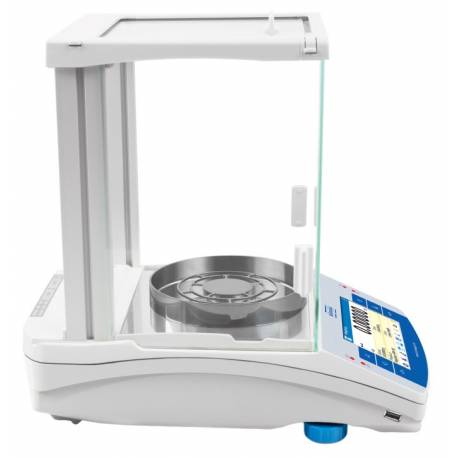 Bilancia Radwag AS X2 PLUS 0.01mg vista laterale