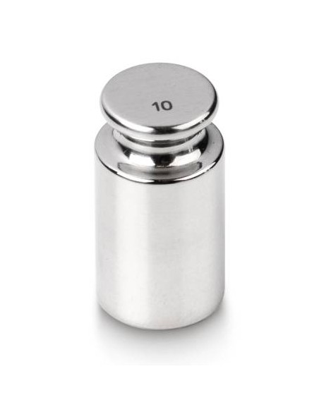 Peso cilindrico OIML E1 da 10g