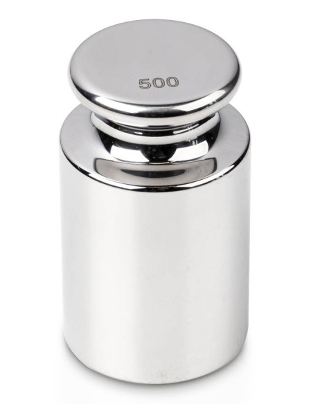 Peso cilindrico OIML E1 da 500g
