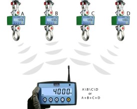 Dinamometro MCWNRF con display remoto configurabile in serie