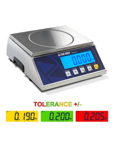 Bilancia industriale da banco per controllo tolleranza +-
