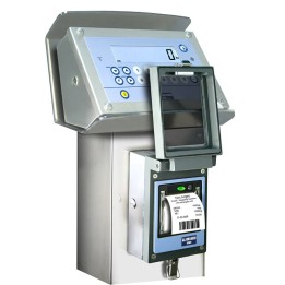 Stampante termica iTPRXTP montata su transpallet