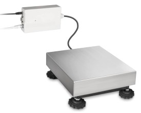 Bilancia con piattaforma e trasmettitore di peso digitale A/D 2