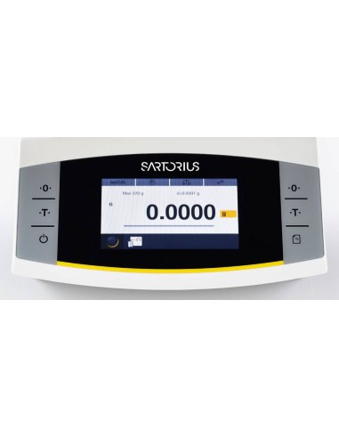 Display touch bilancia Sartorius BCA Entris® II vista lato