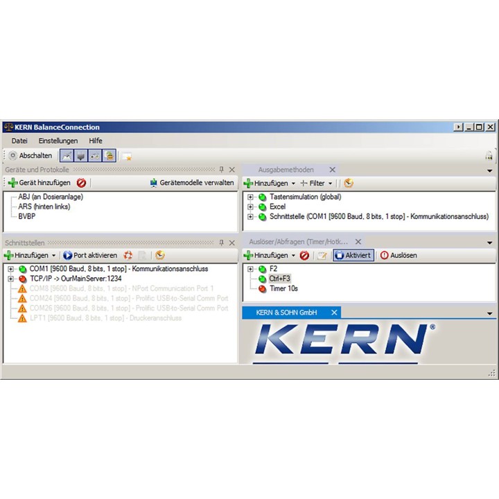 Software SCD 4.0 Kern SCHERMATA 2