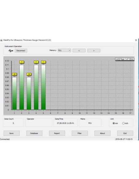 ATU-04 Software schermata