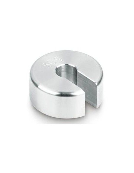 Peso di precisione a fessura 50g