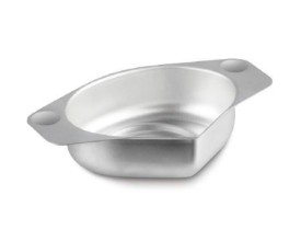 Piatto per pietre preziose, in alluminio, con un pratico beccuccio 