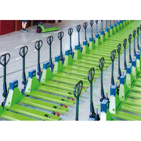 Transpallet TPWN panoramica produzione