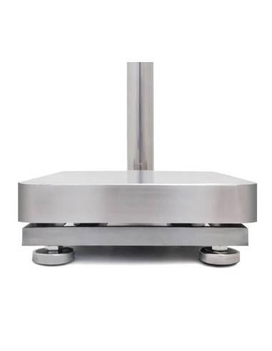 Bilancia WBS dettaglio piatto e pedini inox