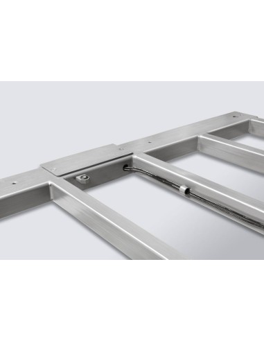 Dettaglio sotto Struttura inox bilancia BFN-I
