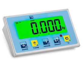 Indicatore di peso con cifre XL e controllo di tolleranza