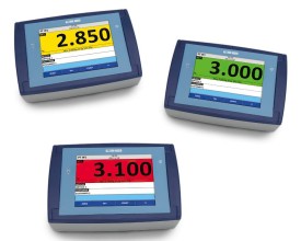 Indicatore touch Screen da 8" con display a colori