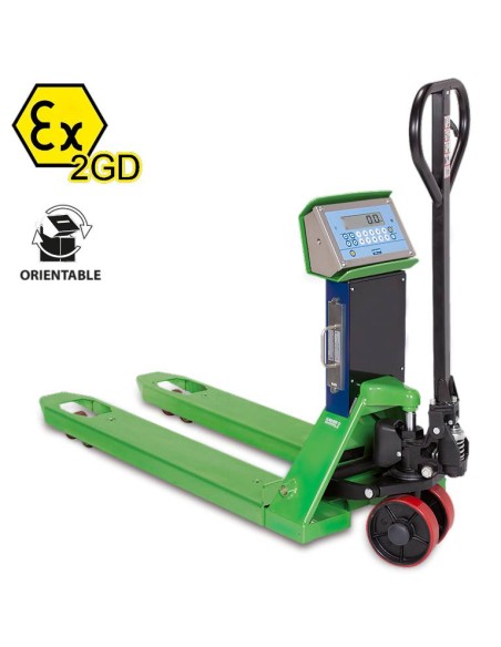 TRANSPALLET PESATORE ATEX TPWX2GD